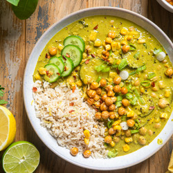Green Coconut Curry