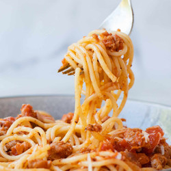 Easy Italian Sausage Spaghetti