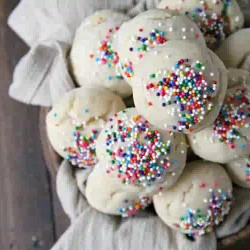 Italian Sprinkle Cookies