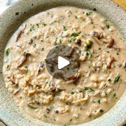 Ginger Scallion Oyster Mushroom And Rice Soup