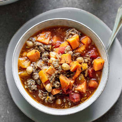 Autumn Butternut Squash And Sweet Potato Soup