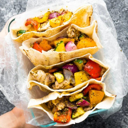 Pesto Chicken Pita Recipe