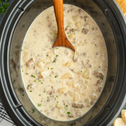 Crock Pot Sausage Potato Soup Recipe