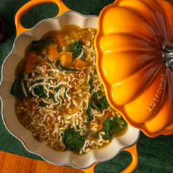 Turkey Wing Soy &amp; Scallion Noodle Soup