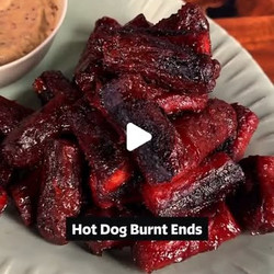 Hot Dog Burnt Ends