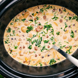 Slow Cooker Zuppa Toscana Soup