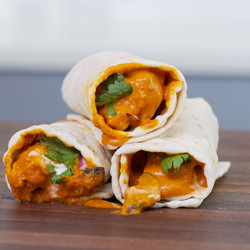 Butter Chicken Snack Wrap