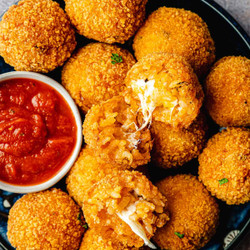 Arancini (italian Fried Risotto)