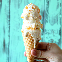 Peach Pie Ice Cream
