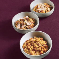 Kabocha Squash Risotto With Sage And Pine Nuts