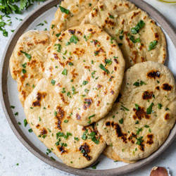 Homemade Naan