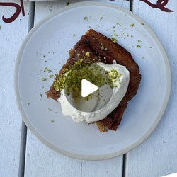 Spiced Pear Olive Oil Cake