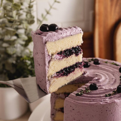 Blueberry Chiffon Cake