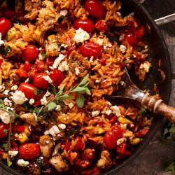 One Pot Chicken Risoni