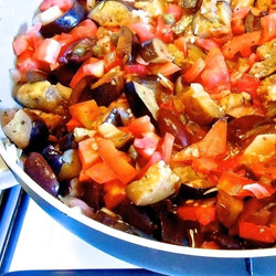 Caponata,authentic Sicilian Appetizer