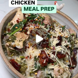 Pesto Chicken Meal Prep