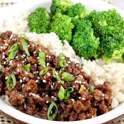 Easy Korean Ground Beef And Broccoli