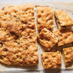 Cheese And Herb Stuffed Focaccia