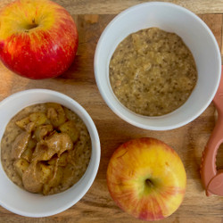 Buttered Apple Oats