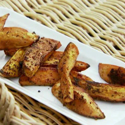 Baked Sweet Potato "fries" With La Boite Spice Mix