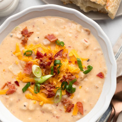 Crockpot Hashbrown Potato Soup