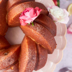 Strawberry Lemond Bundt Cake