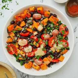 Sweet Potato &amp; Black Bean Salad