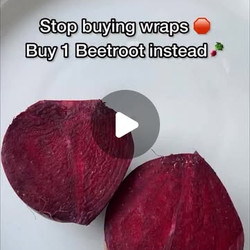 Beetroot And Quinoa Protein Wraps