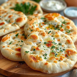 Cottage Cheese Flat Bread