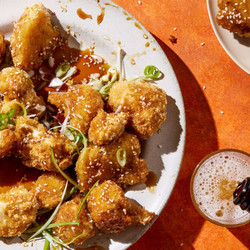 Sticky Cauliflower Wings