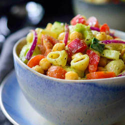 Vegan Avocado Pasta Salad