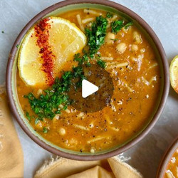 Moroccan Tomato And Legume Soup (harira)