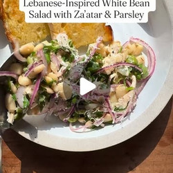 Za’atar Bean Salad