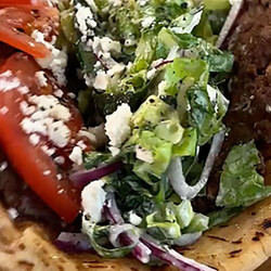 Greek Smashed Pita