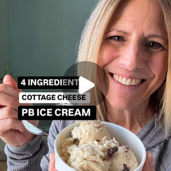 4 Ingredient Cottage Cheese Ice Cream