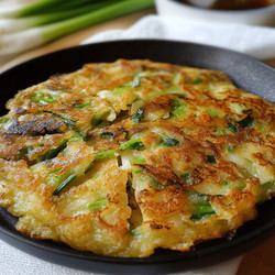 Pajeon (korean Scallion Pancake)
