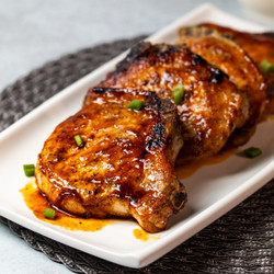 Honey Sriracha Pork Chops