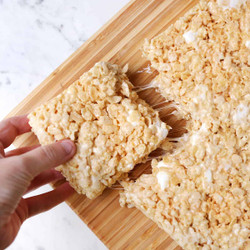 Bakery Style Giant Rice Krispie Treats