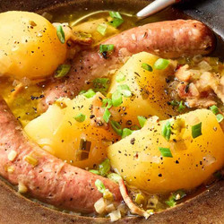 Dublin Coddle (irish Sausage And Potato Stew)