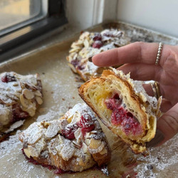 Cranberry Almond Croissants