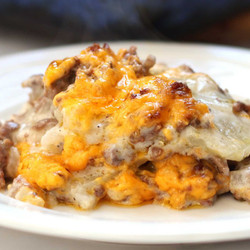 Hamburger Potato Casserole