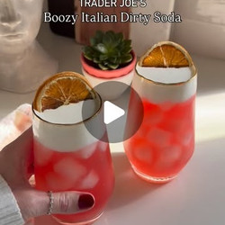 Boozy Blood Orange Dirty Soda