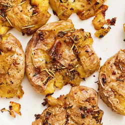 Crispy Smashed Potatoes