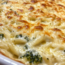 One Pot Broccoli Cheese Orzo