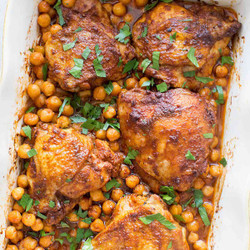 Paprika Chicken With Chickpeas