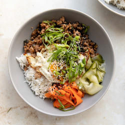 Thai Basil Pork Bowl