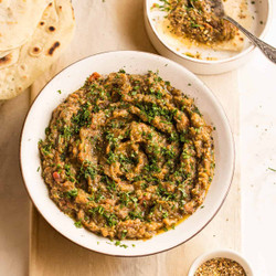 Zaalouk - Creamy Moroccan Tomato And Eggplant Dip