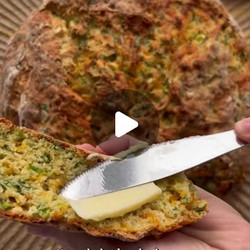 Leftover Milk, Herb &amp; Spring Onion Soda Bread