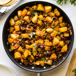Papas Con Chorizo