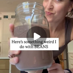 Chocolate Black Bean Protein Shake